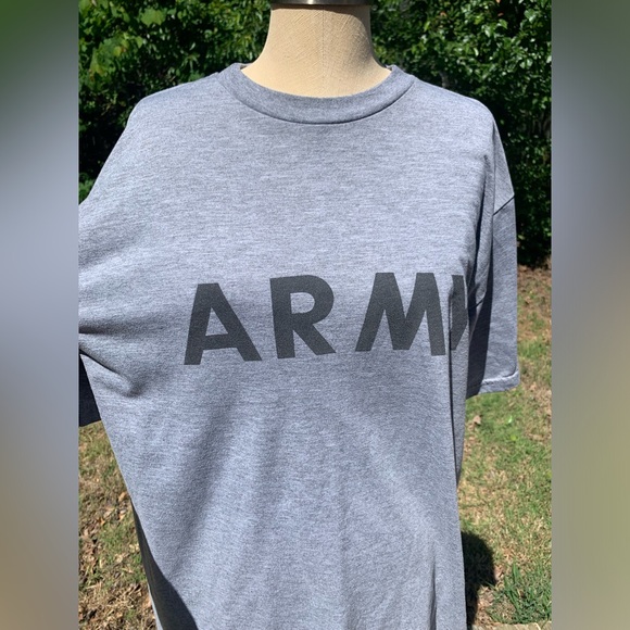 Vintage Short Sleeve Army Shirt with Reflective Decals - Picture 11 of 11